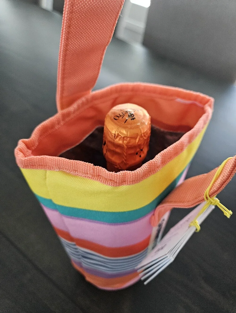 Insulated Wine Bag w/ Wine Opener
